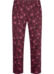 Bomull Pyjamas bukser med utskrift, Fig Flower AOP